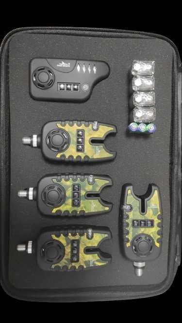 Set 4 avertizori + Statie EastShark Camouflage