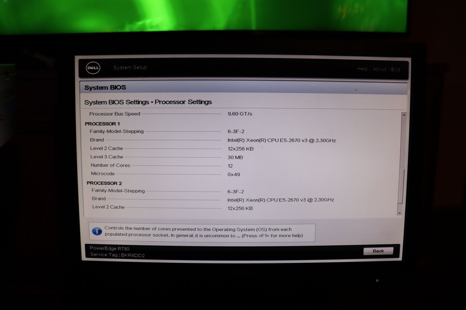 Server Dell PEdge R730 24 Cores E5-2670 V3 64Gb 512Gb SSD( SED OPAL)