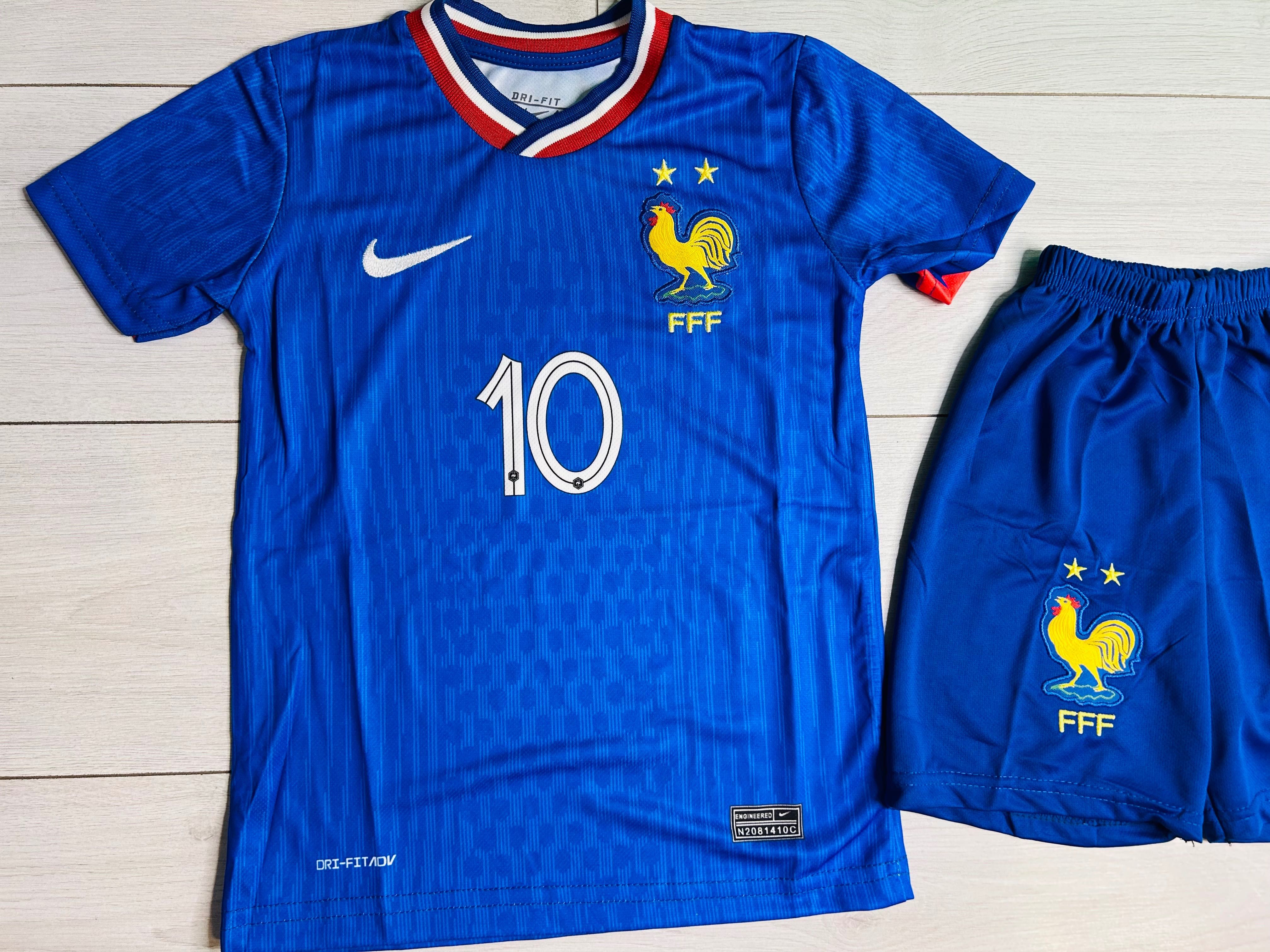 Compleu copii mbappe 10 Franța 2025