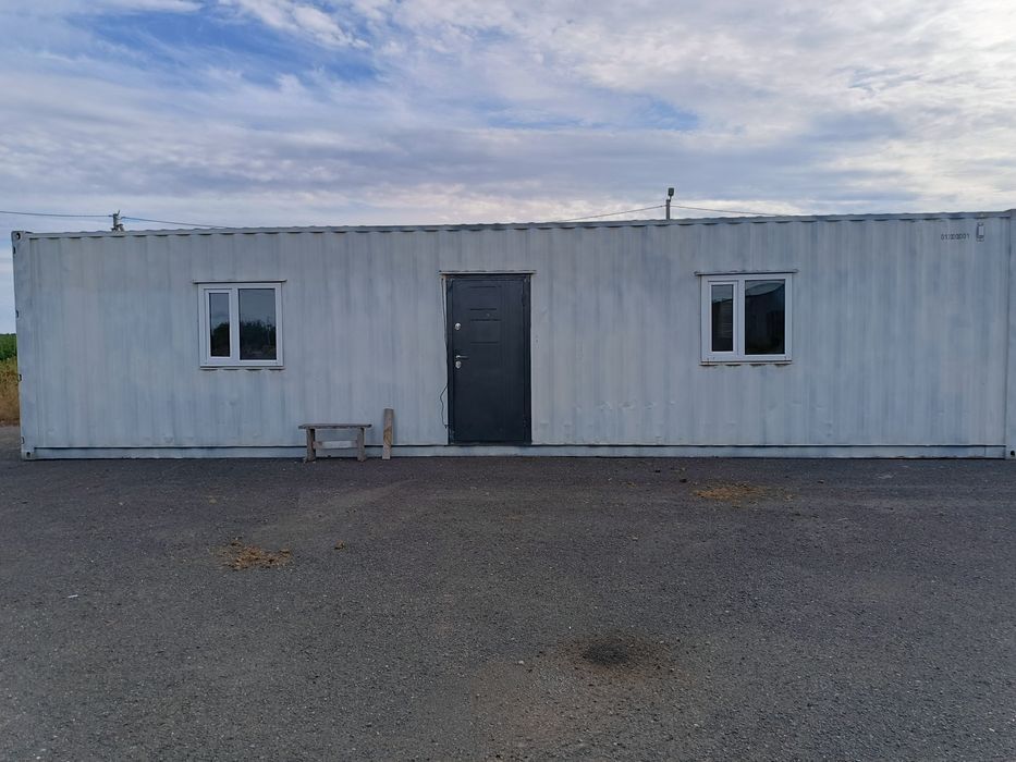 Аренда 40 ф. утепленного контейнера, для офиса,,прорабской, проживания