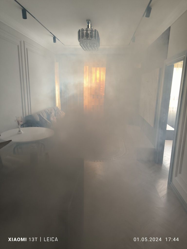 Обработка сухой туман для квартиры
