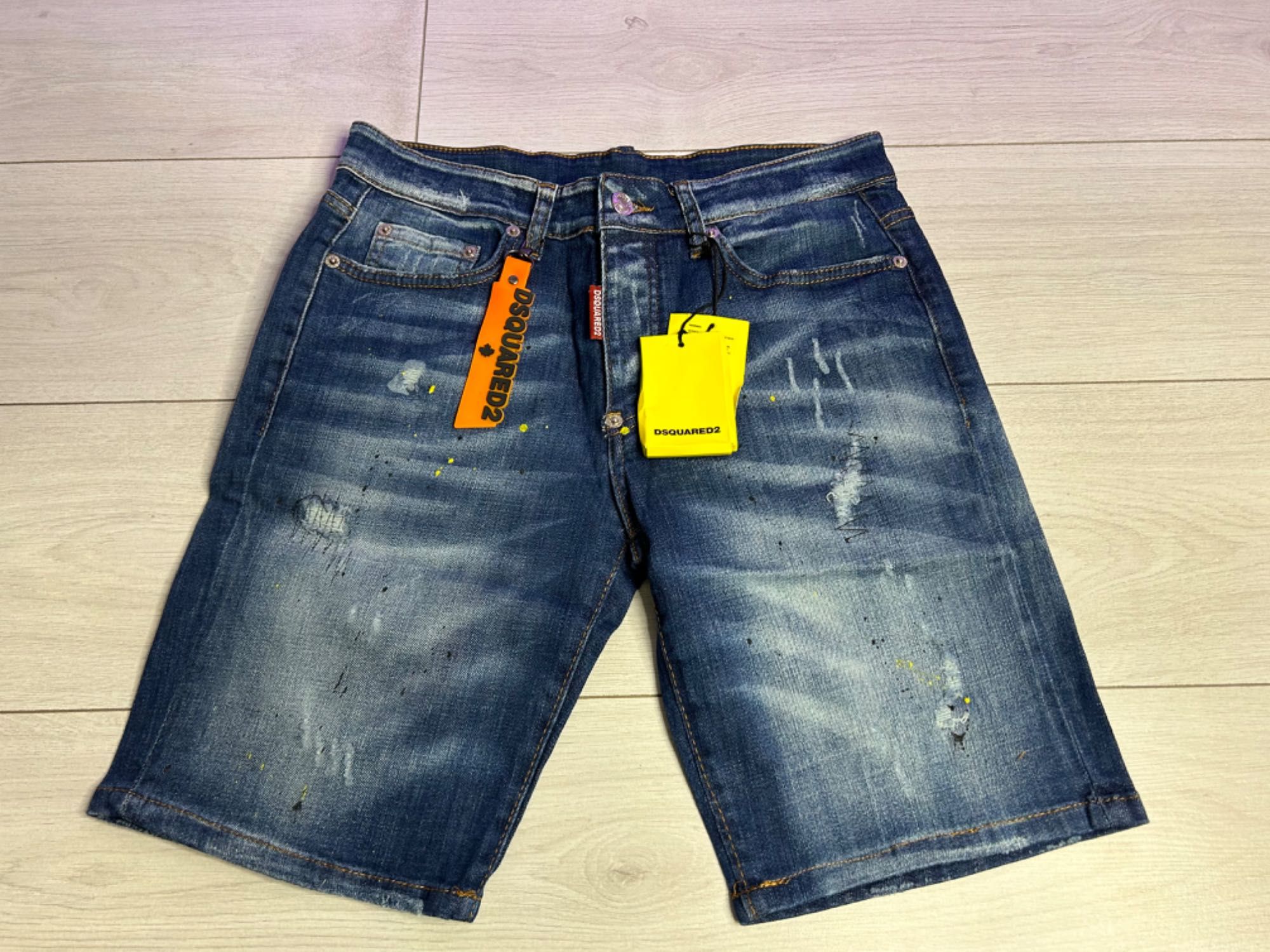Blugi Scurți Dsquared2 Blue new collection 2024
