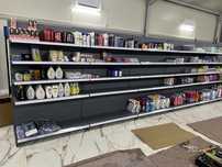 Rafturi metalice pentru supermarket NOI