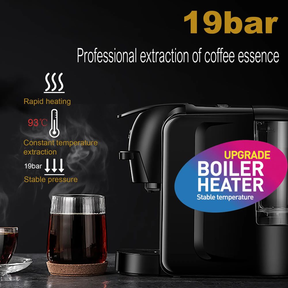 Кофемашина Sonifer 3в1 SF-3551 Nespresso, Dolce Gusto, Ground Coffee