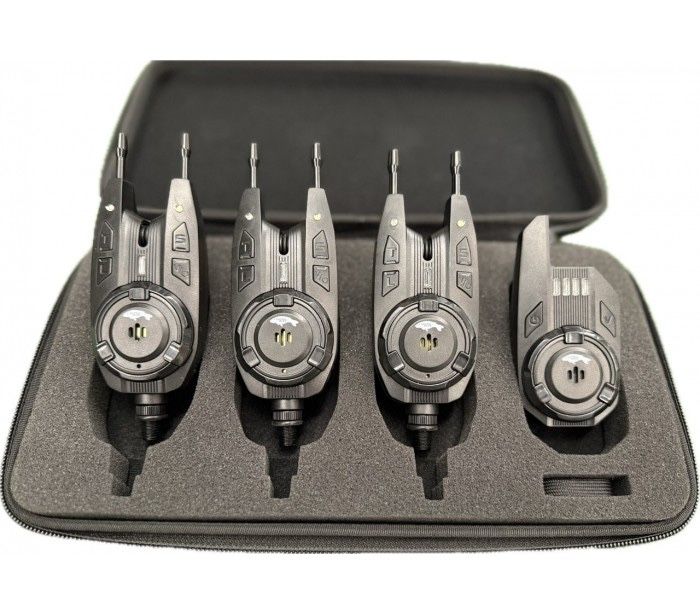 Комплект сигнализатори CarpMax Violent 3+1 500м обхват