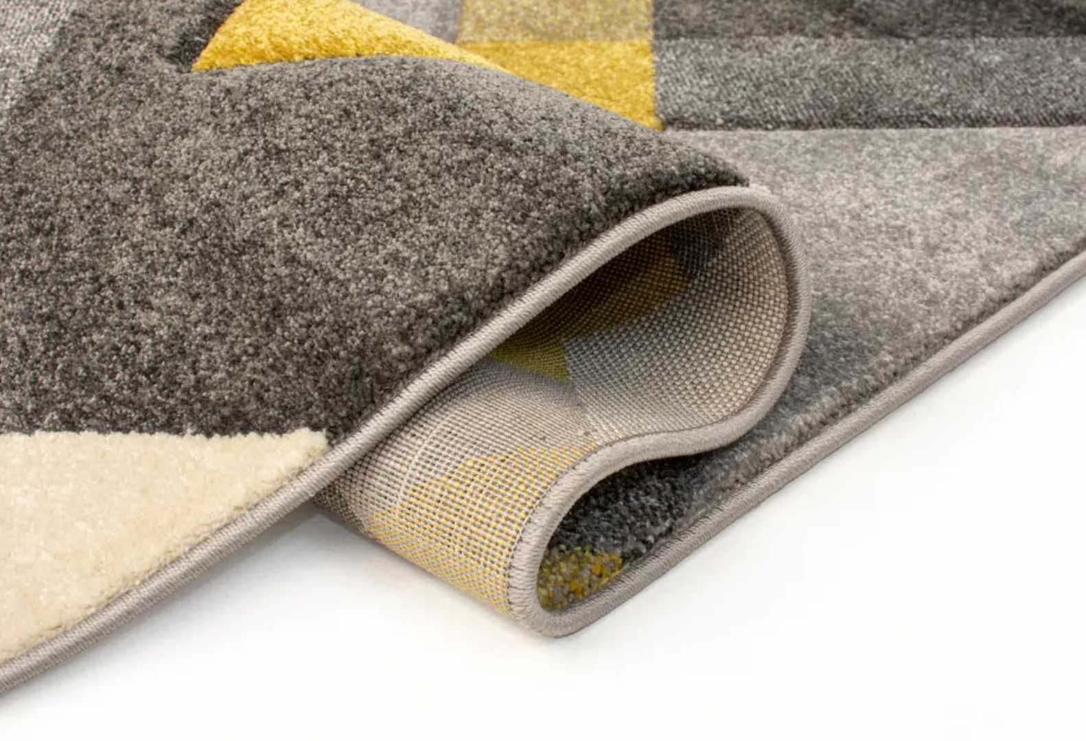 Covor Flair Rugs Nimbus Ochre, 160x230 cm, gri-galben