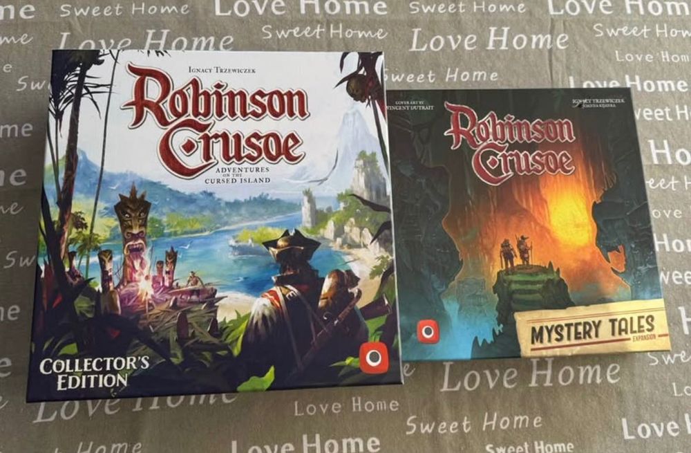 Настолна игра Robinson Crusoe collector’s edition + mystery tales