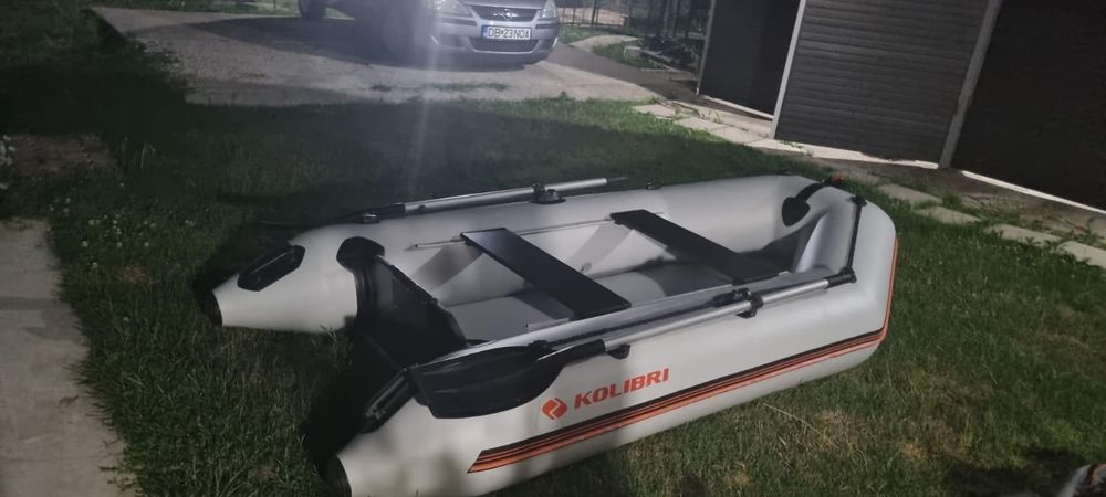 Barca gonflabila kolibri podina airdeck 280+ motor mercury 3,3cp 2t