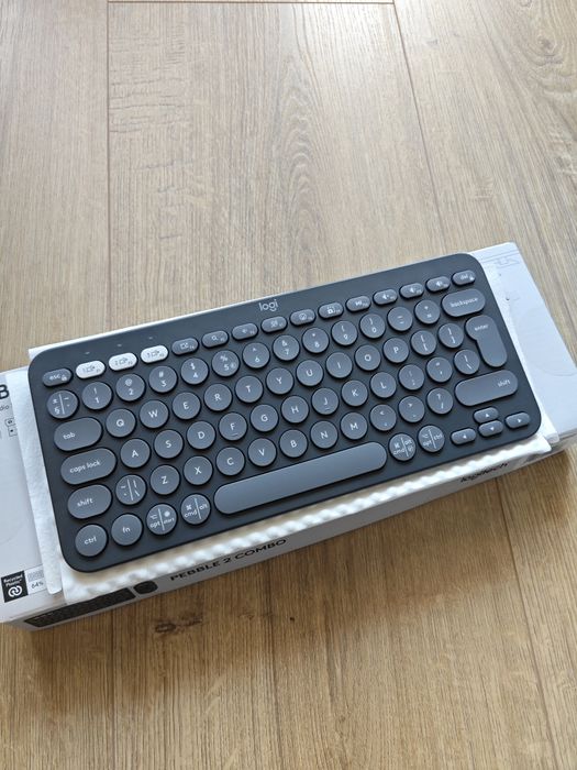 Kit mouse si tastatura wireless LOGITECH Pebble 2 Combo