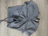Crop Top gri H&M, marimea S