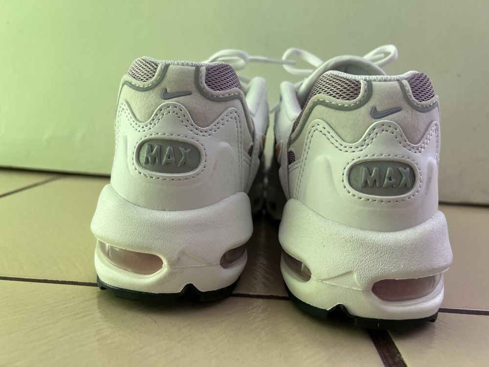 Nike Air Max 96 II trainers in white and pastel #40