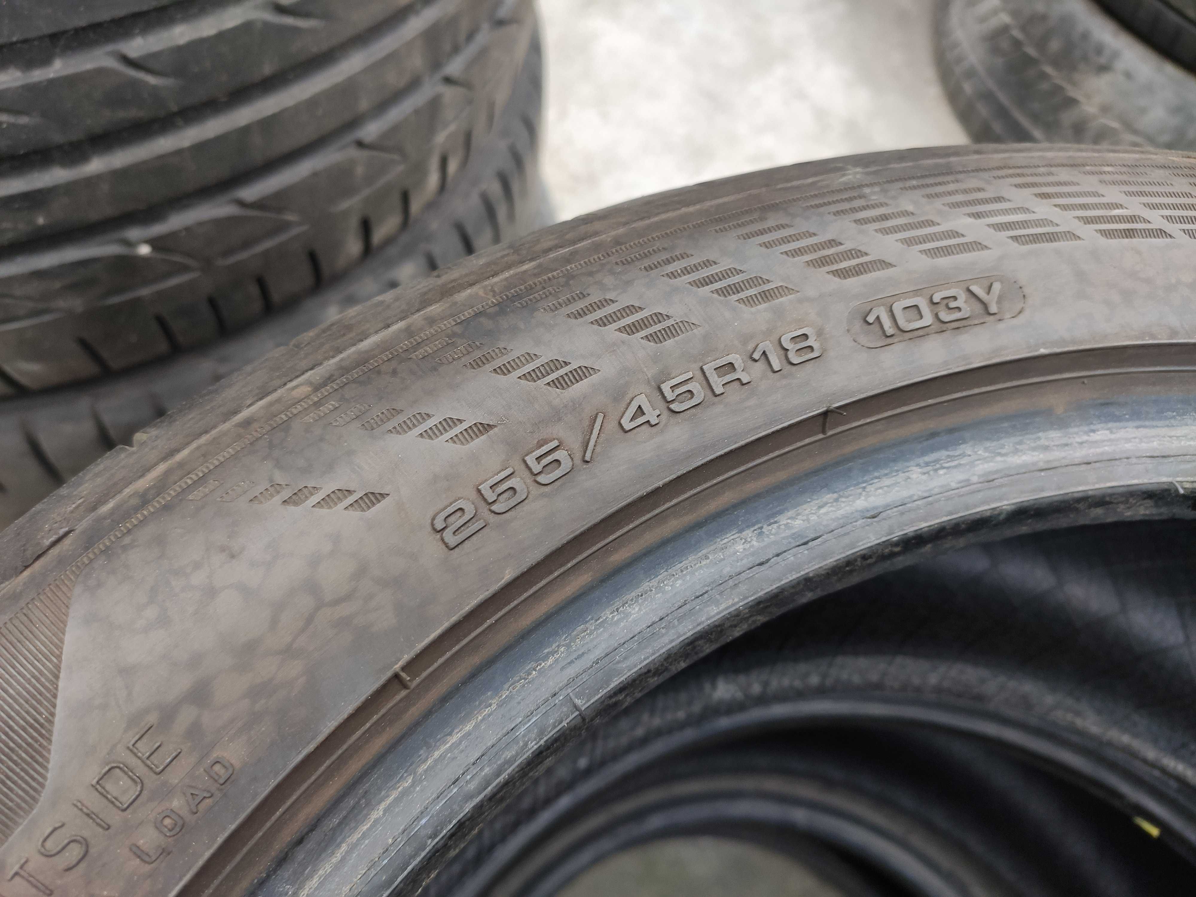 2бр Летни гуми 255 45 18 - Goodyear - DOT 2022