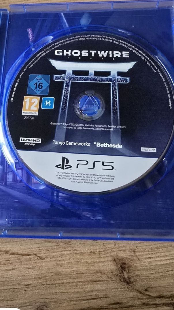 Ghostwire Tokyo PS5; Игра PS5; Playstation 5; Нова; бартер