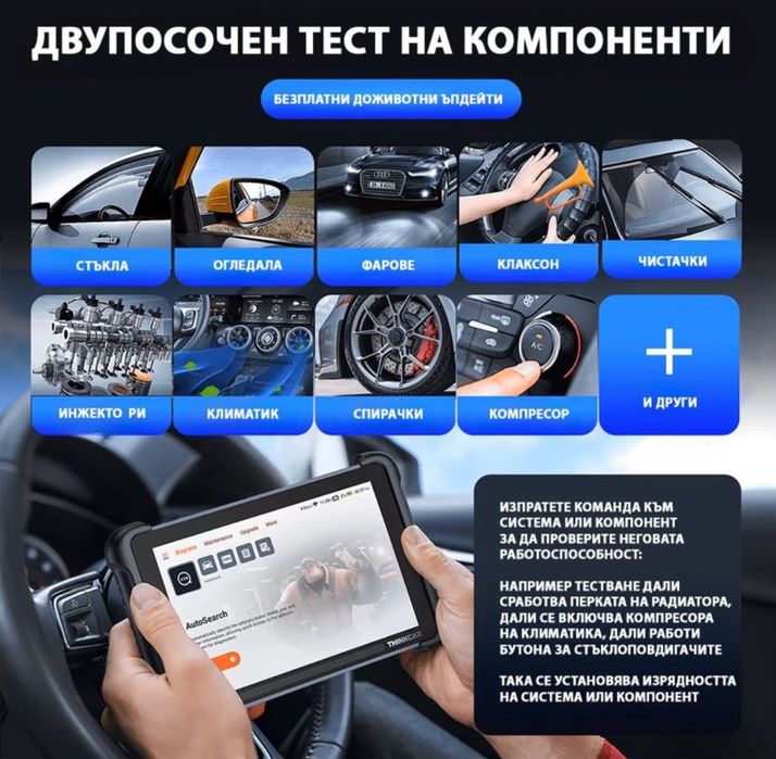 Авто диагностика  Thinkscan 689BT + THINKTPMS VENU IPRO