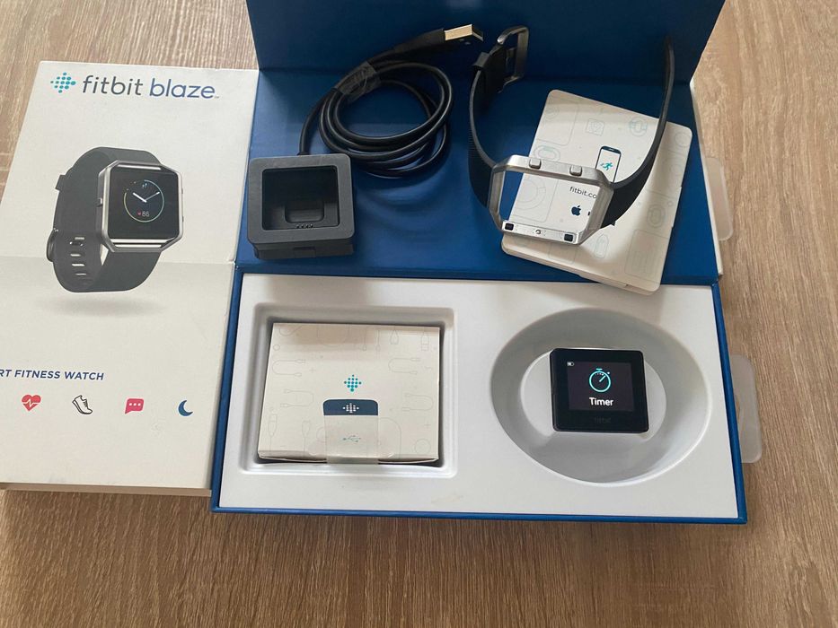 Ceas Fitbit Blaze Negru