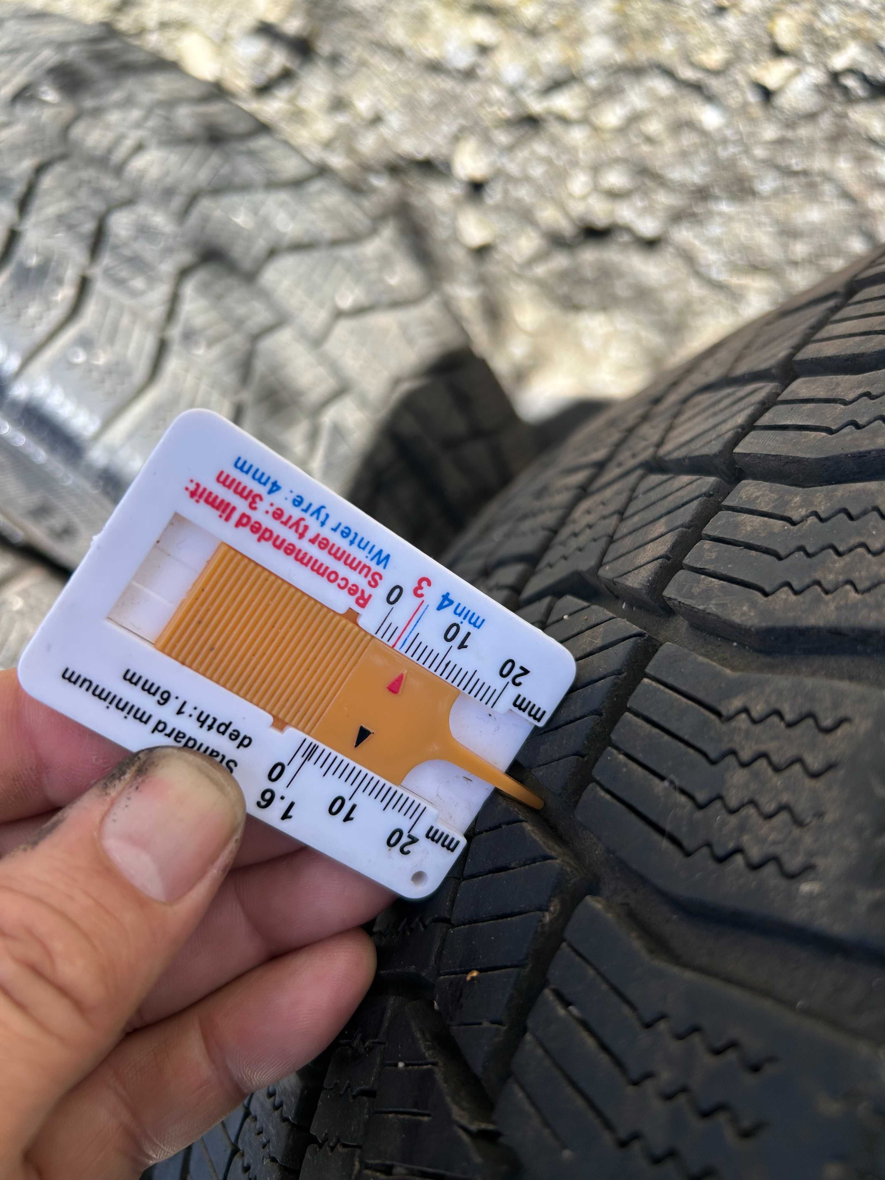 зимни гуми 205/55/16 с лети джанти за w 204 Мерцедес