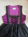 Dirndl  rochie bavareza vintage materiale premium originala  42
