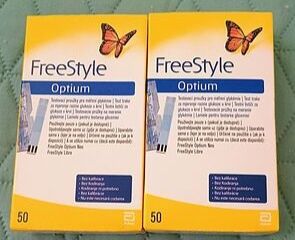 Продавам 450 тест ленти freestyle за глюкомер