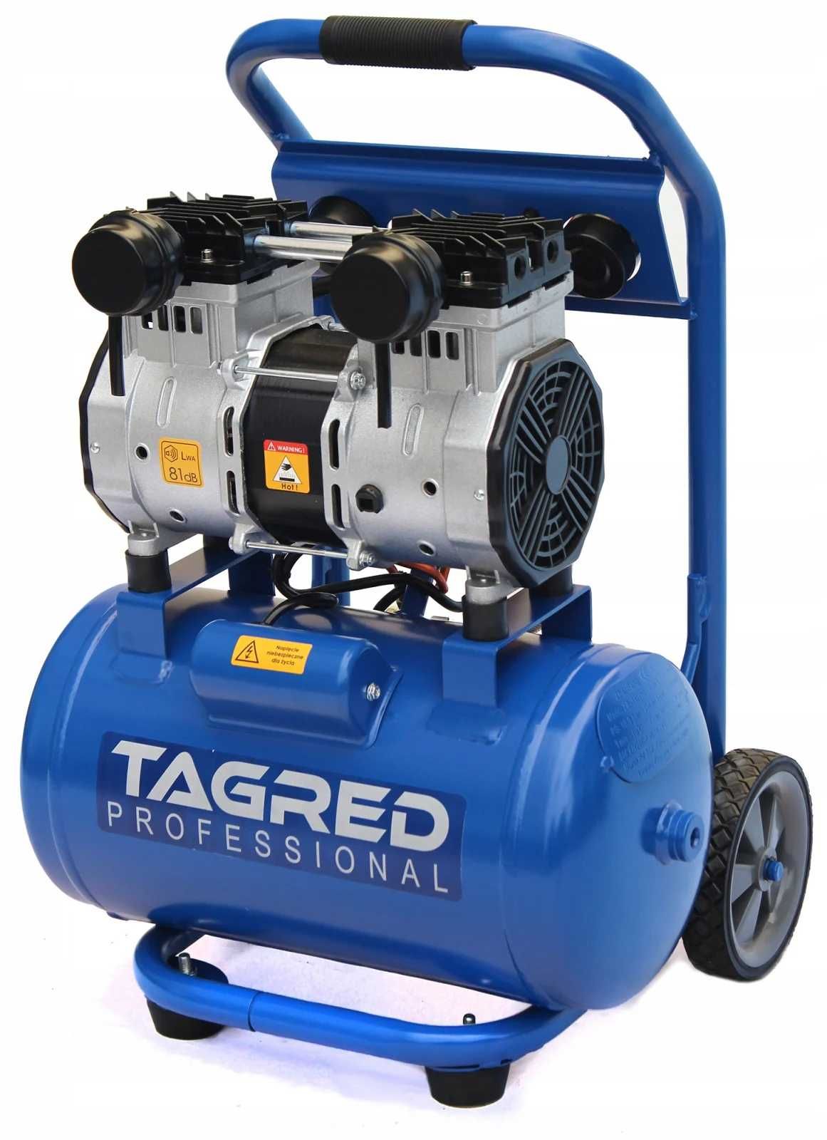 Compresor aer roti 16L fara ulei silentios 1100W stomatologie (TA382)