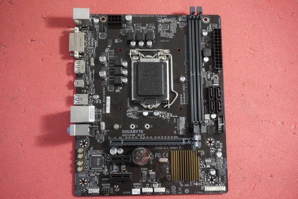 Дъно, дънна платка H310M D2P Gigabyte LGA 1151 за 8/9th Gen Intel