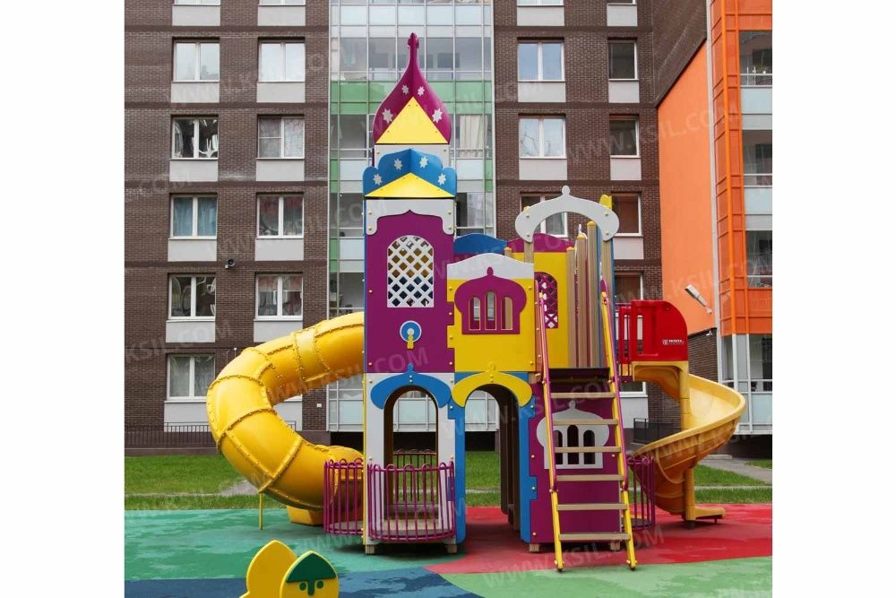 Европейские Детские площадки KSIL игровые комплексы горки качели лазы
