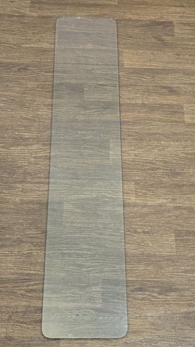 Продам стекло,толстое, полка, с закруглёнными углами, заводское, б/у.