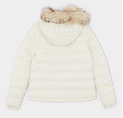 Geaca gluga cu garnitura de blana