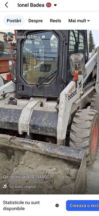 Fac Lucrări Buldo mare mini EXCAVATOR BOB CAT BASCULANTA 3,5T Agregate