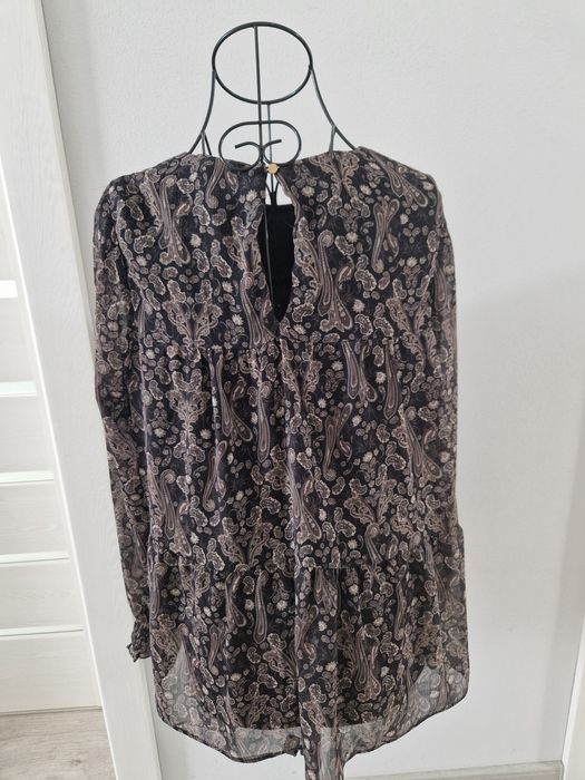 Bluza voal dama multicolora