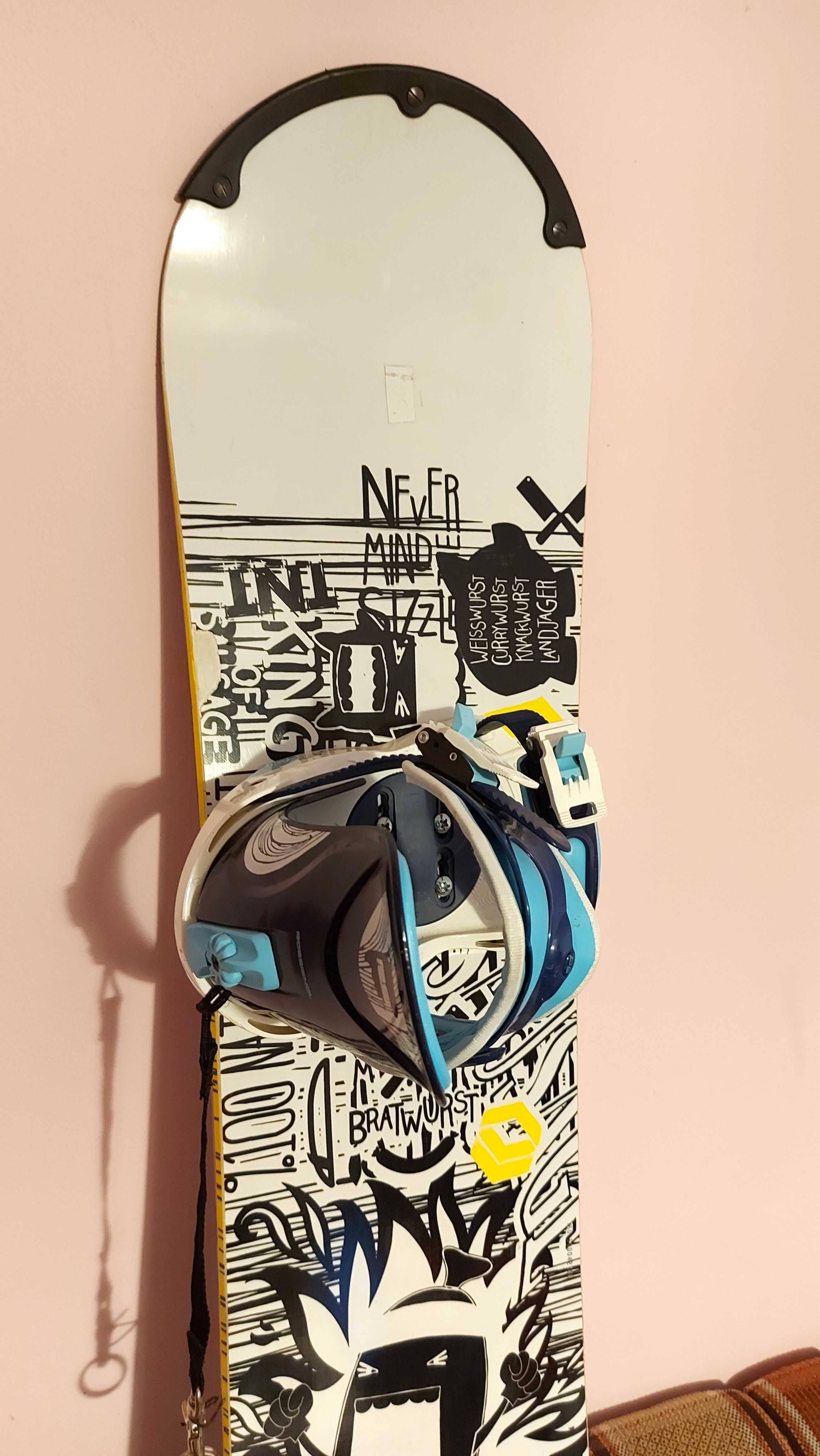 Placa snowboard TNT adulti 150 cm cu legaturi