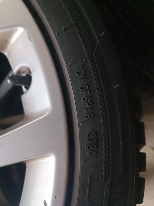 Jante Audi R 18 S-Line A4 B9 cu Cauciucuri Iarnă Noi