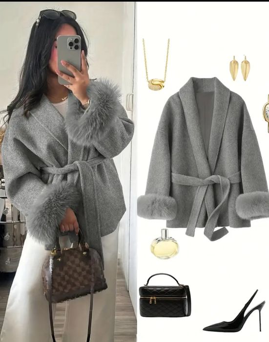 НОВО палто с пух