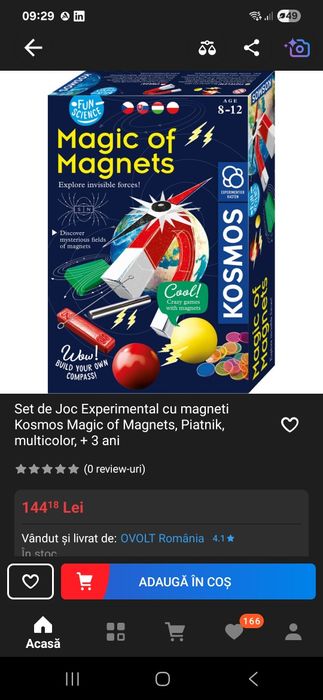 Joc experiment, Magic of Magnets, nou