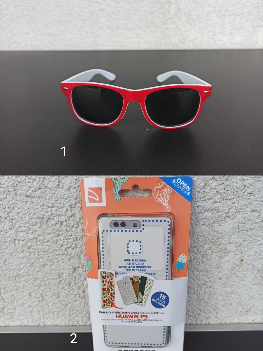 Ochelari soare huawei cat. 3 unisex clasici uv polaroid husa p9 lite