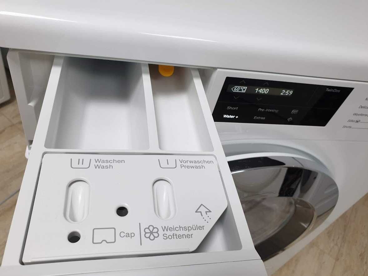 Miele - 9кг - Wi-Fi - TwinDos - Подсветка - Пералня Миеле 12м Гаранция