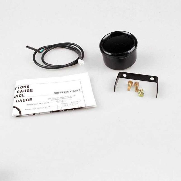 Дигитален измервателен уред оборотомер - черен