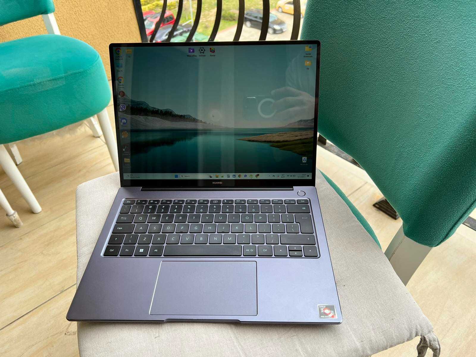 Laptop Huawei MateBook 14 ultraportabil, AMD Ryzen5, 16gb RAM, 512SSD