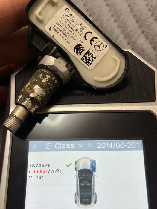 Продам 1 датчик давления шин под мерседес MRXGG4