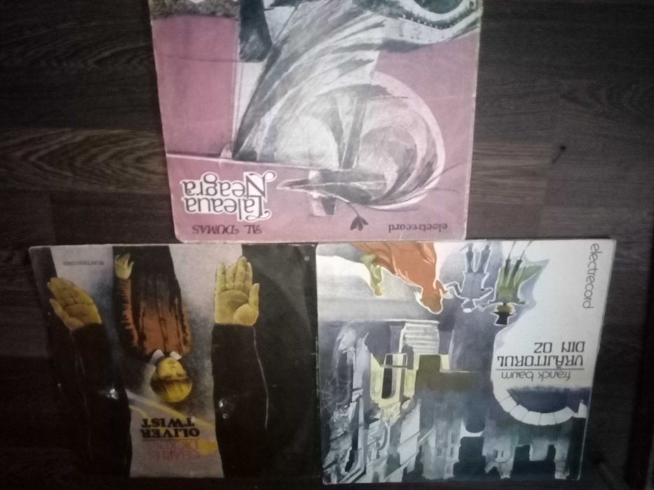 Discuri vinil cu povesti Romanesti in stare ca nou