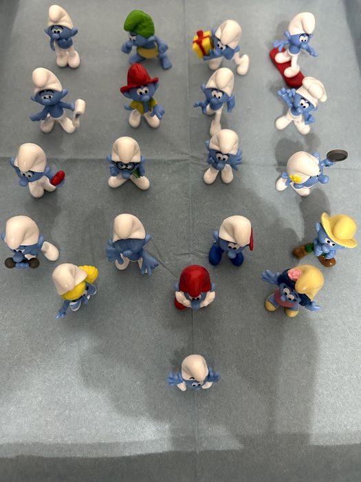 Vând ștrumfi-colecție completă 20 Ștrumfi originali Kaufland