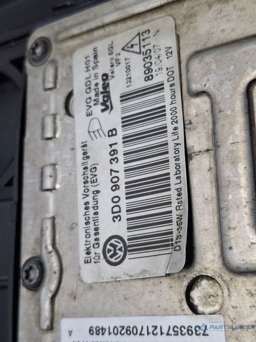 Far stanga bi-xenon VOLKSWAGEN PASSAT Variant 3C5 2005 - 2011 TDI BMP 3C0941753G