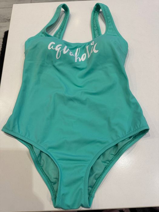 Цял бански в зелено