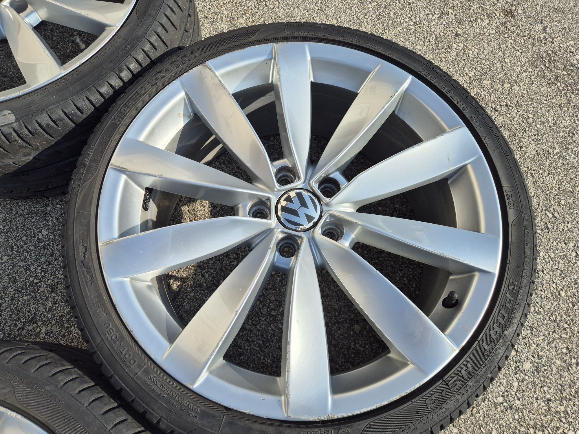 5х112/19 с гуми VW Passat CC Arteon Skoda 5x112/19 Фолксваген Шкода