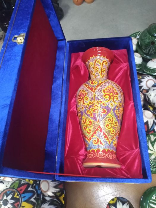 Кузалар кувшин сопол лаган куза