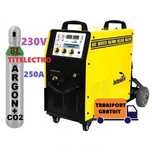 Aparat sudura cu sarma PERFEKT MIG 250 + butelie 8L plina argon CO2