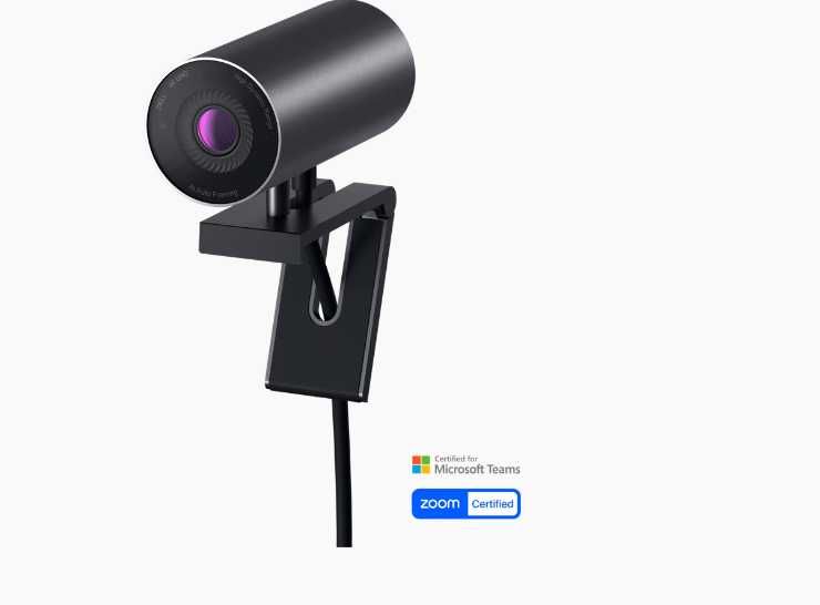 Топовые Веб камеры Dell WB70222, WB5023 и Logitech MX Brio, Brio 4K