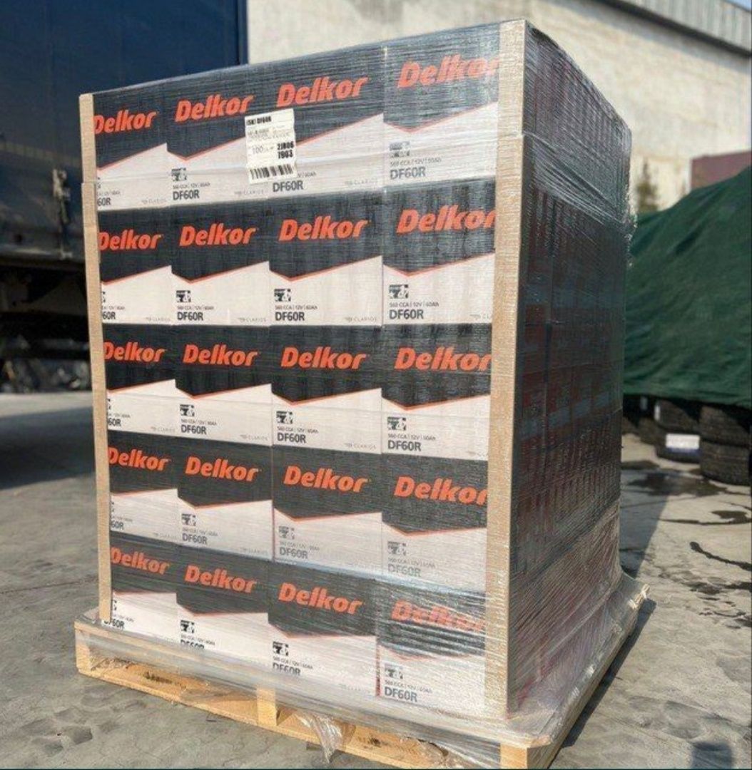 Akumlyator delkor 40ah 50ah 60ah 75ah... Barcha avtomobilarga bor