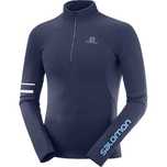 Salomon® S/Race Jersey Blue M's, мъжка термо блуза, слой