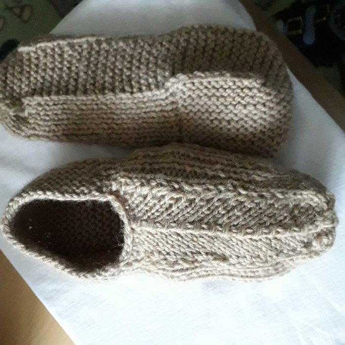 Дамски плетени терлици