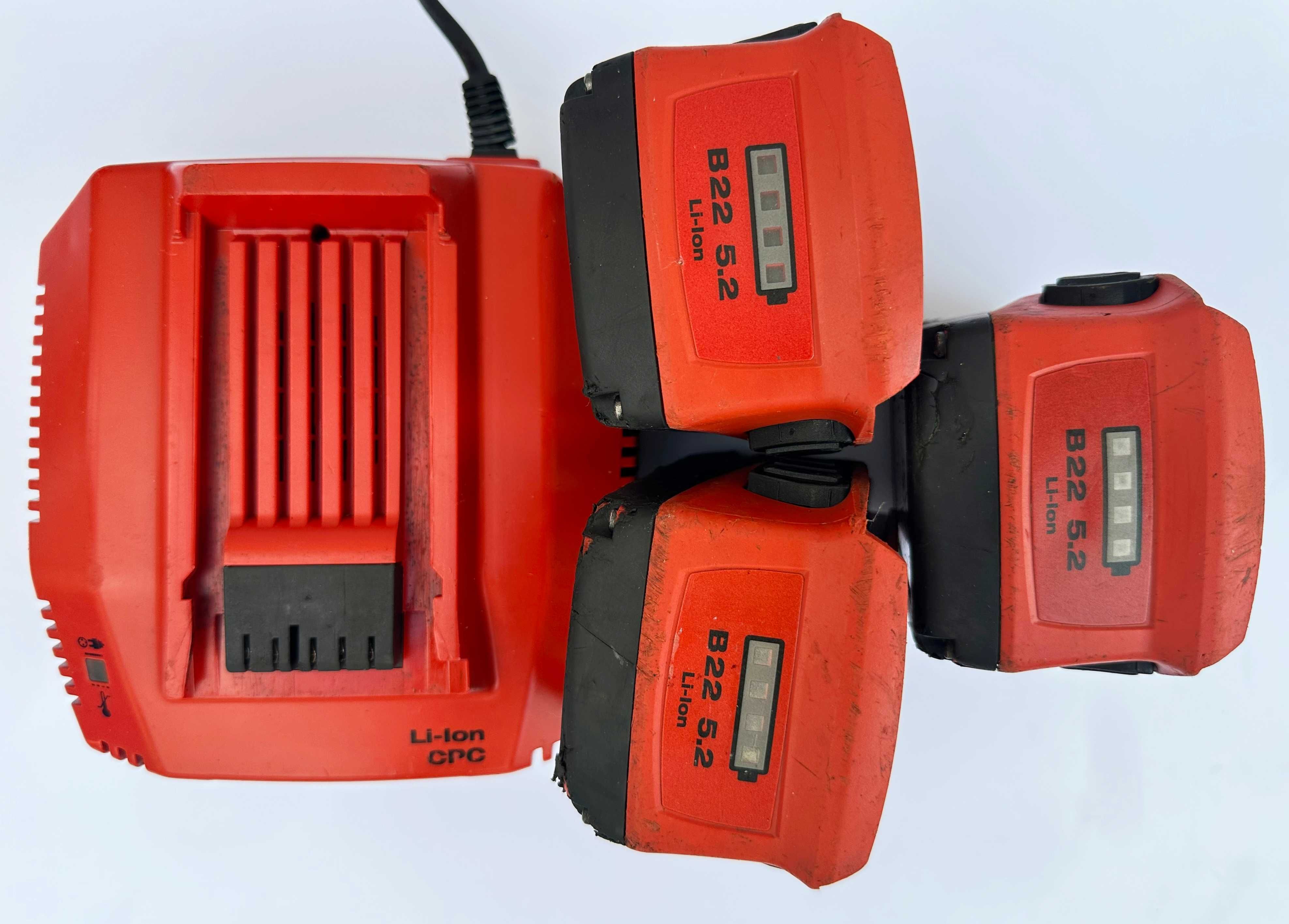 Hilti комплект - Акумулаторен сет от перфоратор, винтоверт и ъглошлайф